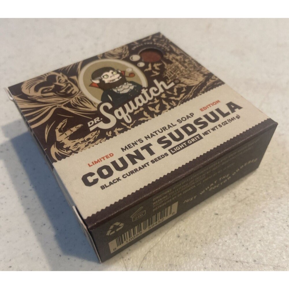Dr Squatch Halloween Limited Edition Count Sudsula